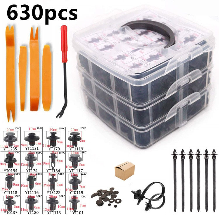 Coffret de fixation de voiture (630pcs)