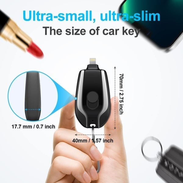 🔥LAST DAY 69% OFF🔥Keychain Power Bank🎁(Buy 2 Get 1 FREE)