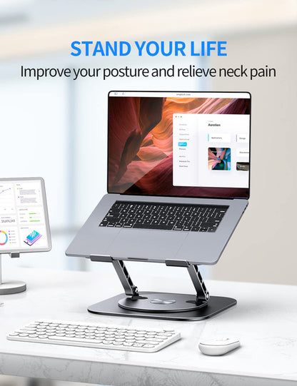 Base360 ° Verstellbarer Laptop -Stand