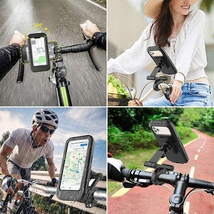 🔥Last Day Promotion 49%OFF🔥Waterproof Bicycle & Motorcycle Phone Holder