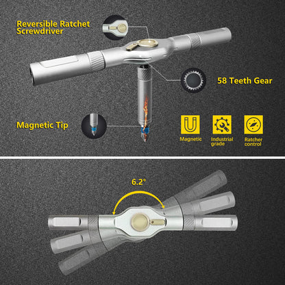 "FIXIT!" 24 in 1Precision Ratchet