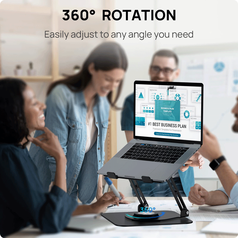 Článek 360 ° Rotující stojan na notebook