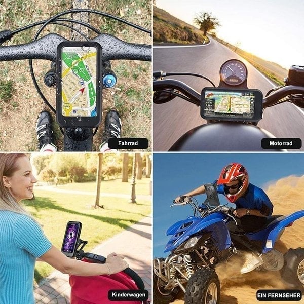 🔥Promotion du dernier jour 49%🔥Support de téléphone à vélo et à moto étanche